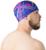 Шапочка для плавания взрослая ONLYTOP, тканевая, обхват 54-60 см