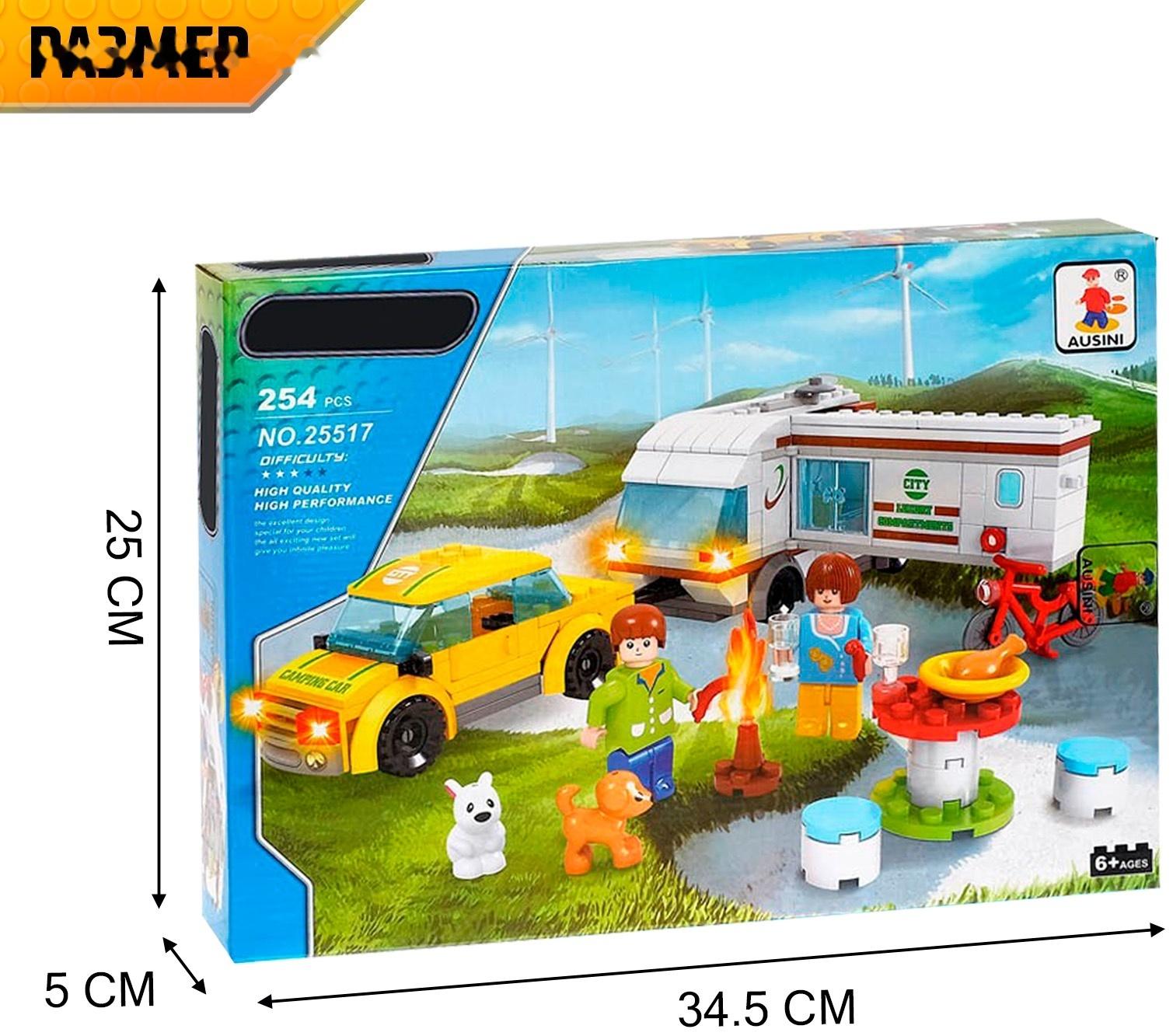 Конструктор «Загородный отдых», 254 детали