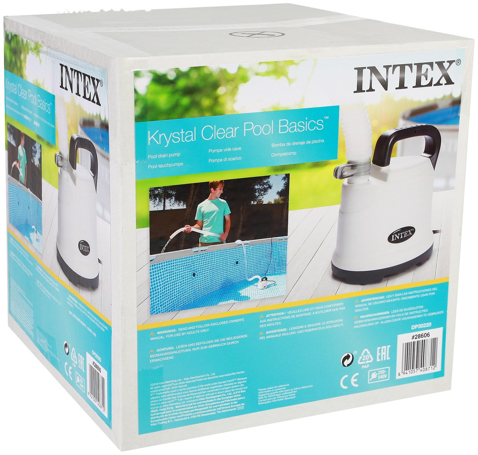 Насос дренажный, 220-240 V, 28606 INTEX