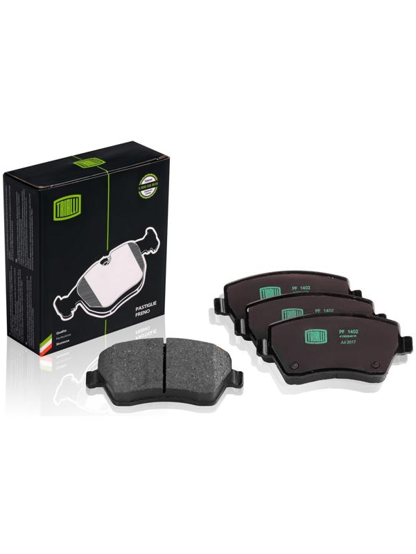 Колодки тормозные дисковые передние для автомобилей Lada Largus (12-) 16v /Vesta (15-) 41 06 084 81R, TRIALLI PF 1402