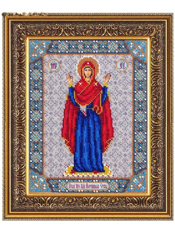 Набор для вышивания бисером Паутинка «Богородица Нерушимая стена»