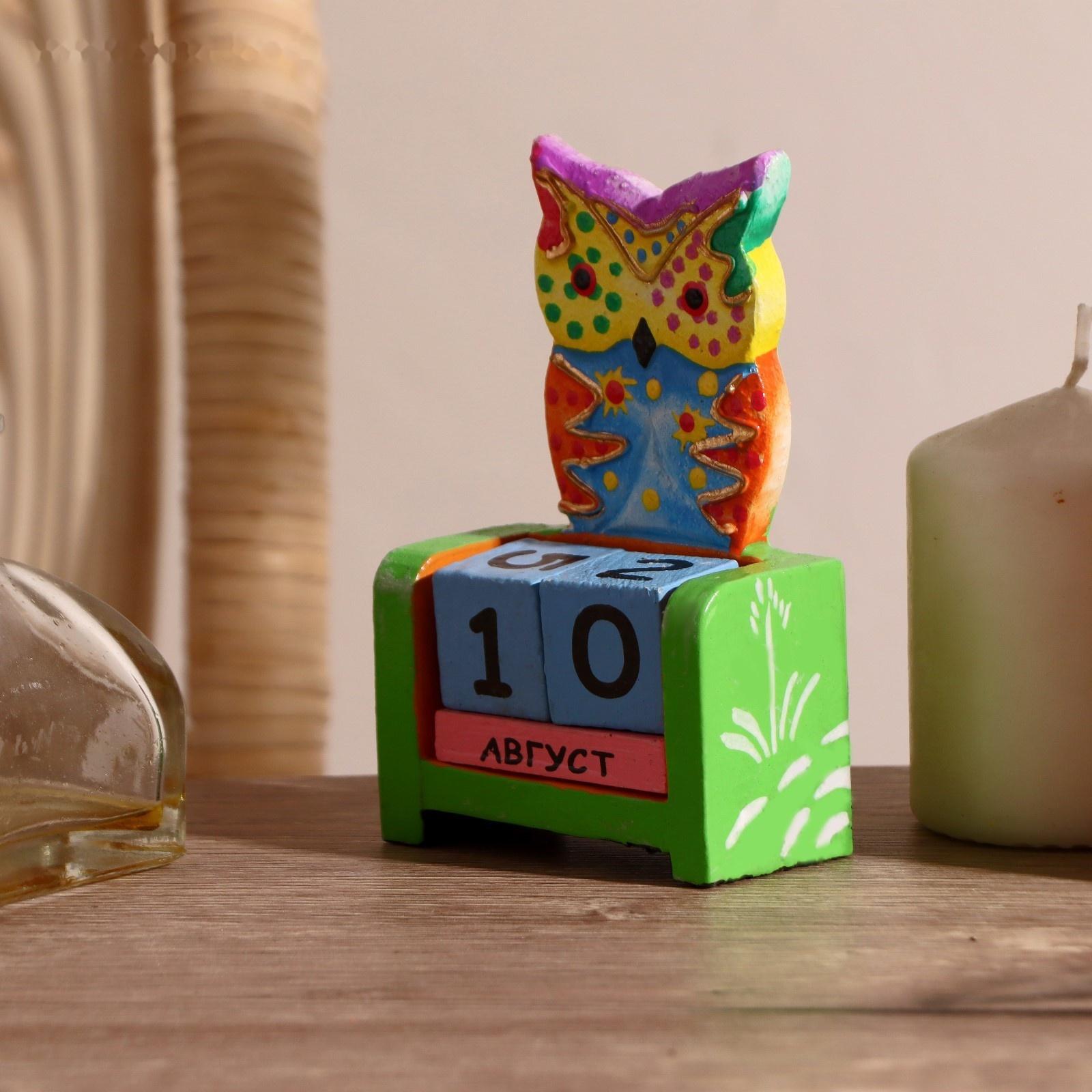 Деревянный календарь 