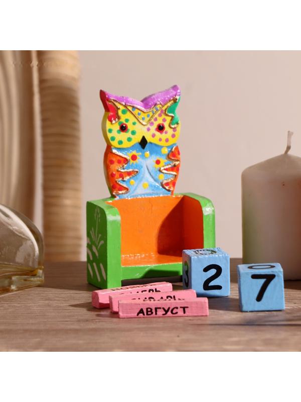 Деревянный календарь 