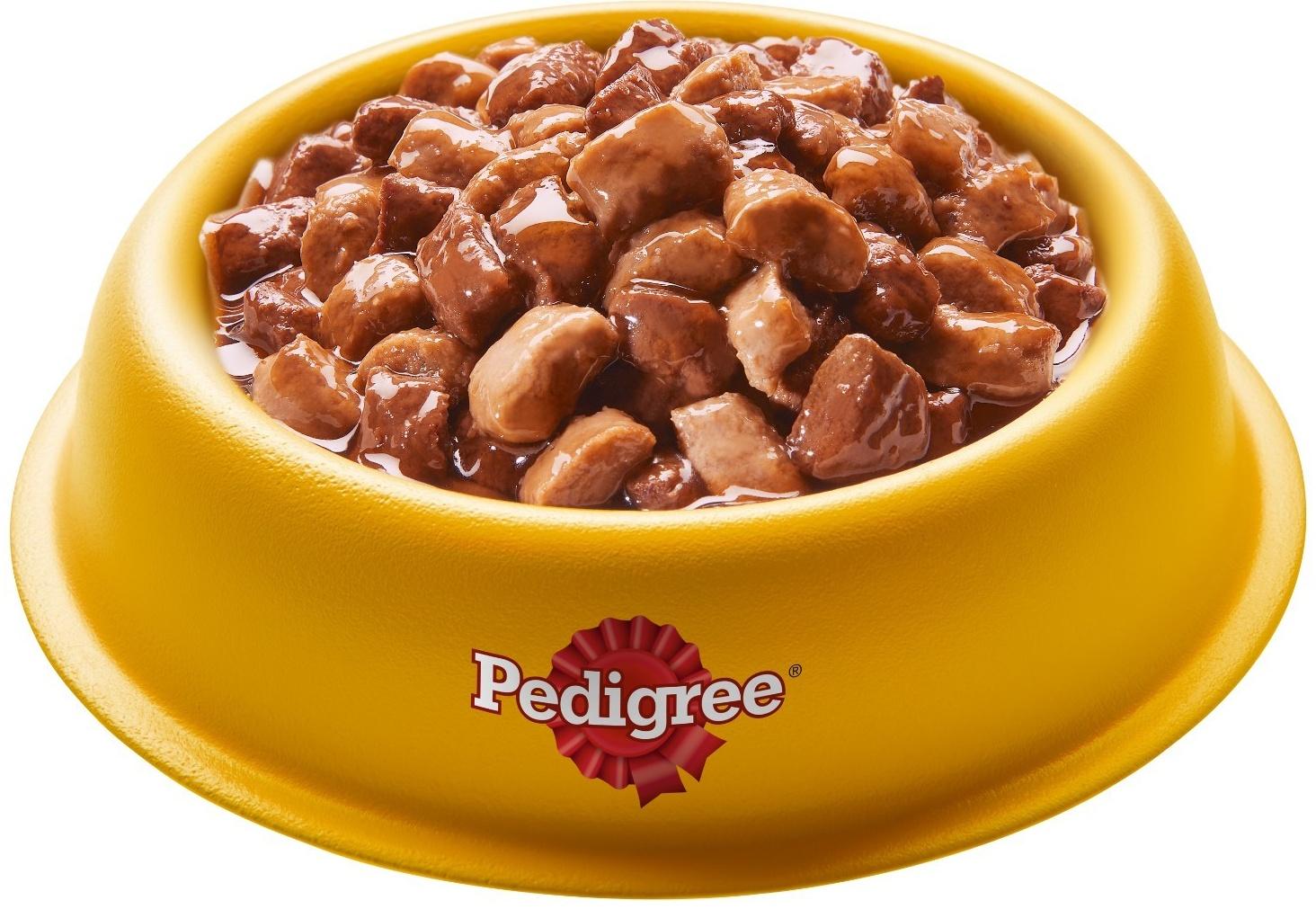 Влажный корм Pedigree для собак всех пород, кролик/индейка в соусе, пауч, 85 г