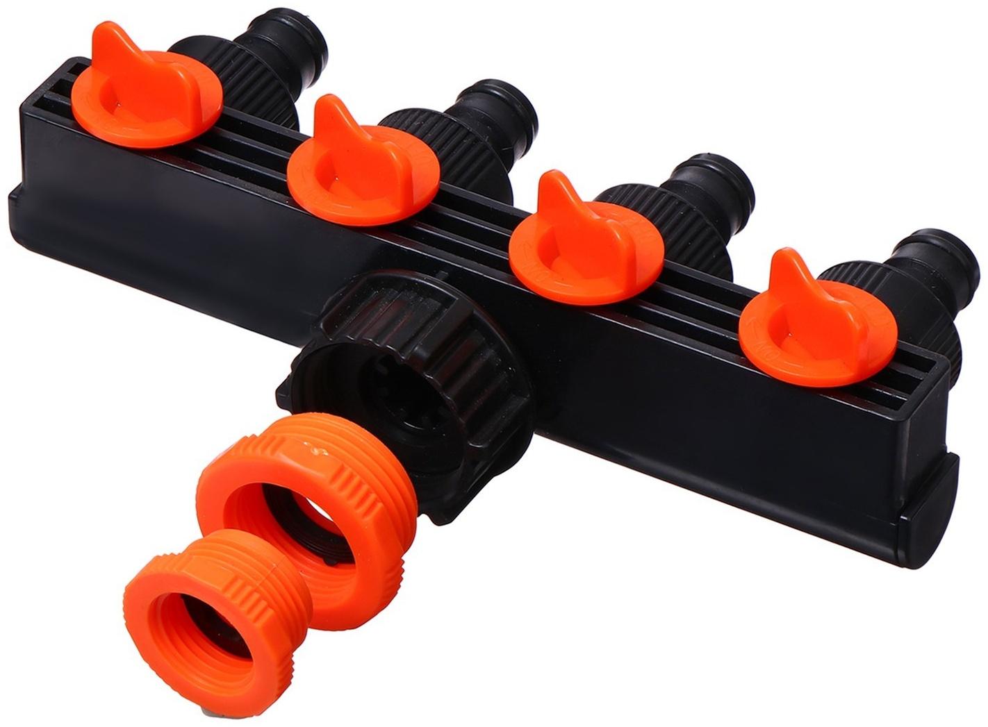 Распределитель 4-канальный, внутренняя резьба 1