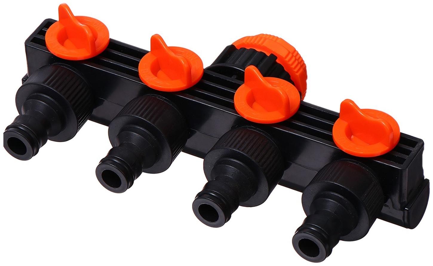 Распределитель 4-канальный, внутренняя резьба 1