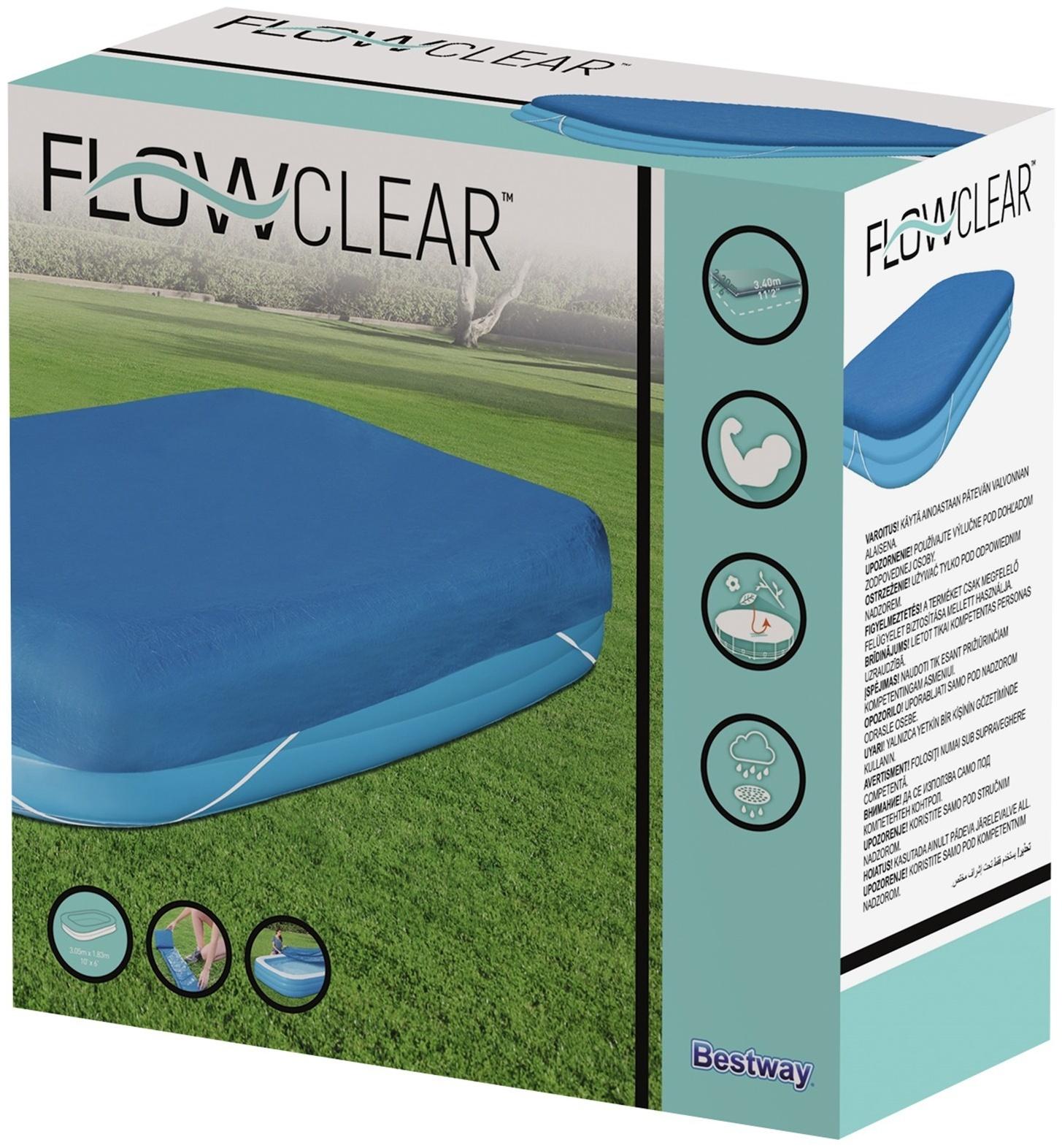 Тент для надувных бассейнов Bestway 58108, 305×183 см