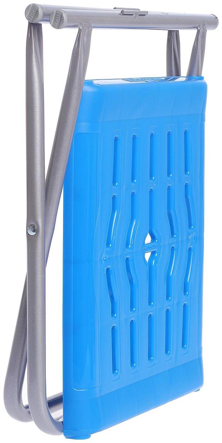 Стул складной, 37х29.5х34 см, цвет индиго