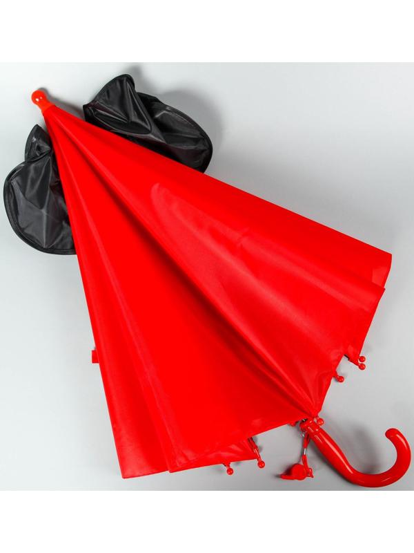 Зонт детский с ушами «Привет», Ø 70 см, Микки Маус