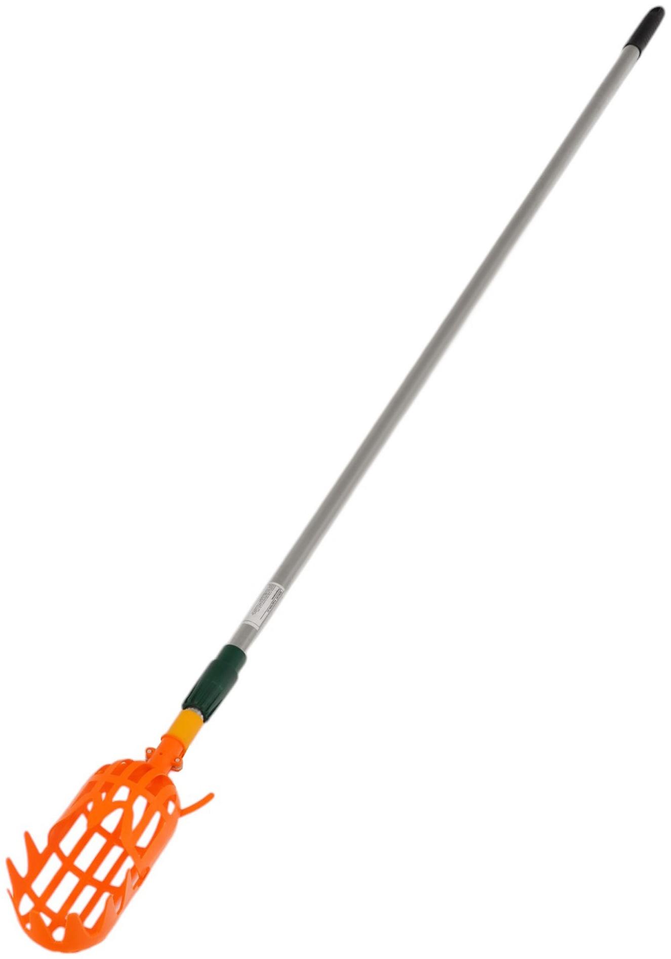 Плодосъёмник, с телескопическим черенком, 158 - 250 см, Greengo