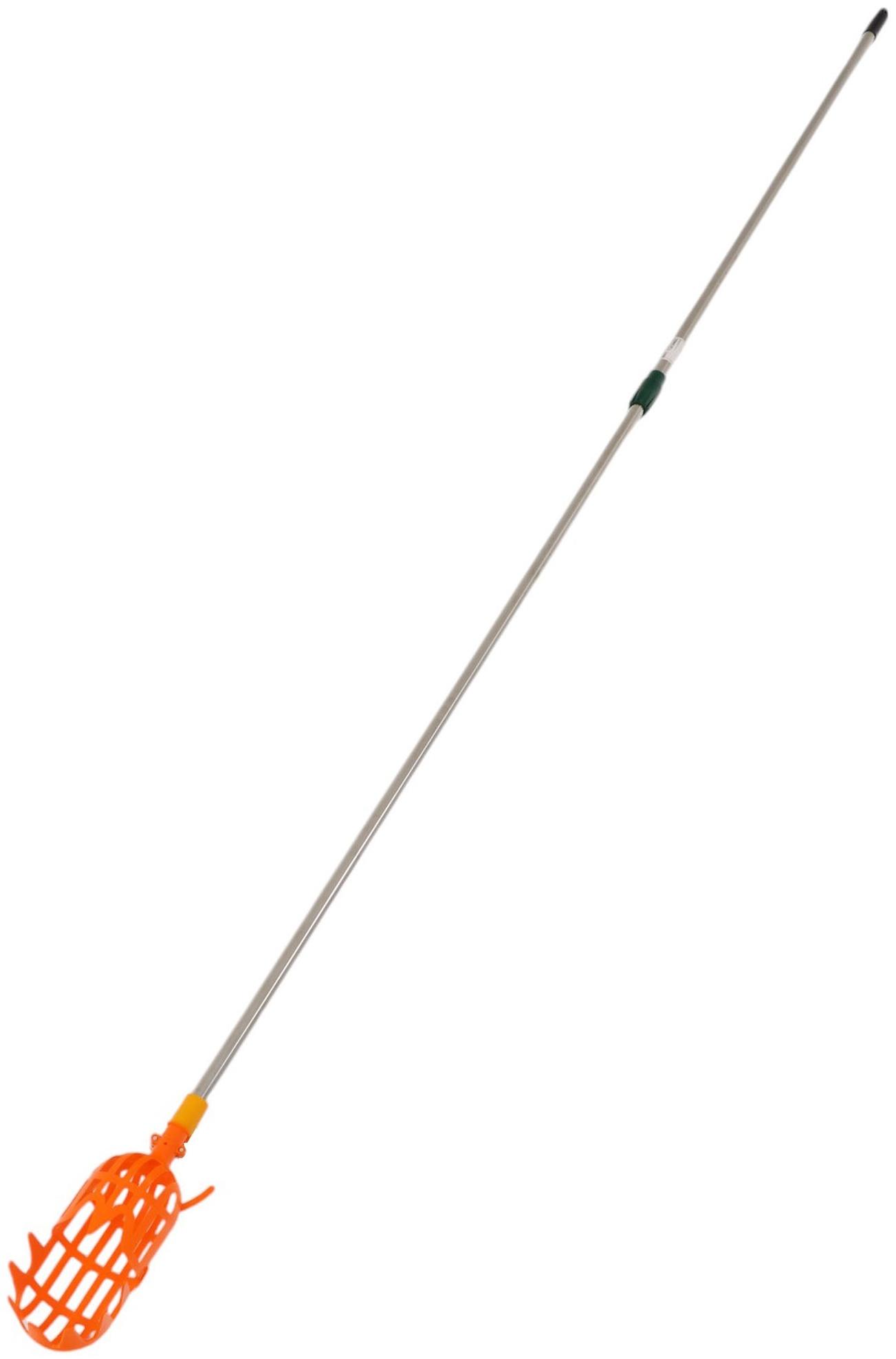 Плодосъёмник, с телескопическим черенком, 158 - 250 см, Greengo