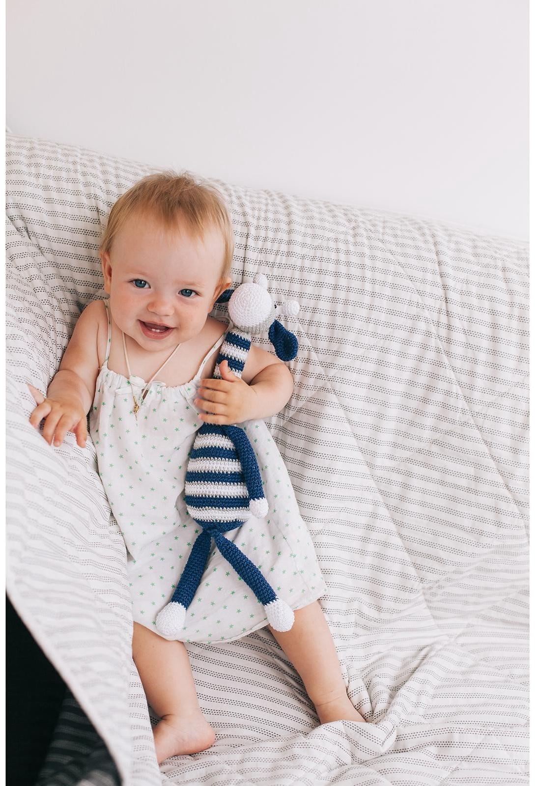 Набор для вязания. Амигуруми: мягкая игрушка «Жирафик Майлз», 41 см