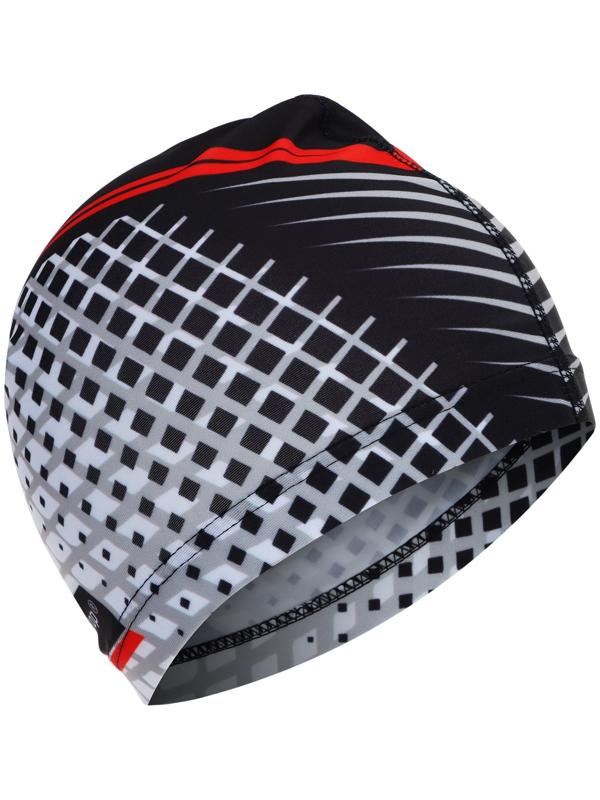 Шапочка для плавания взрослая ONLYTOP, тканевая, обхват 54-60 см