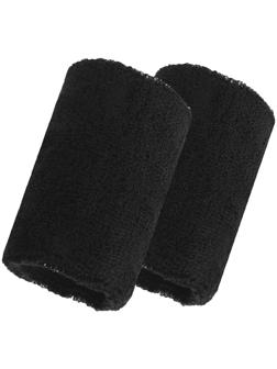 Напульсники на руку ONLYTOP, 8х10 см, цвет чёрный