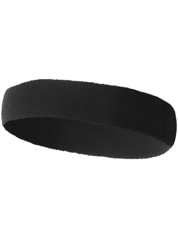 Повязка на голову ONLYTOP, 17х5,5 см, цвет чёрный