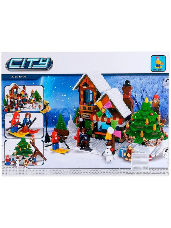 Конструктор «Рождественский парк», 812 деталей