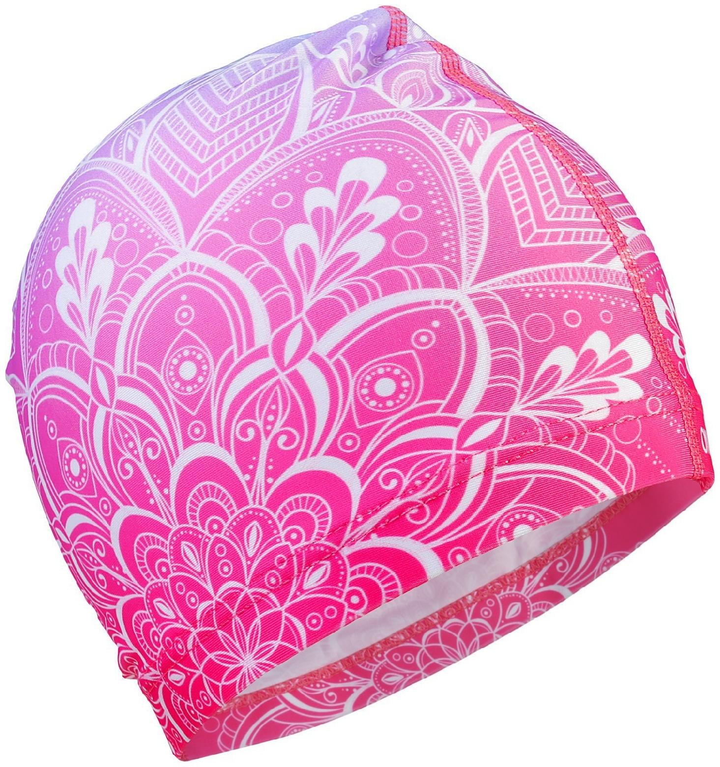 Шапочка для плавания взрослая ONLYTOP Swim, тканевая, обхват 54-60 см