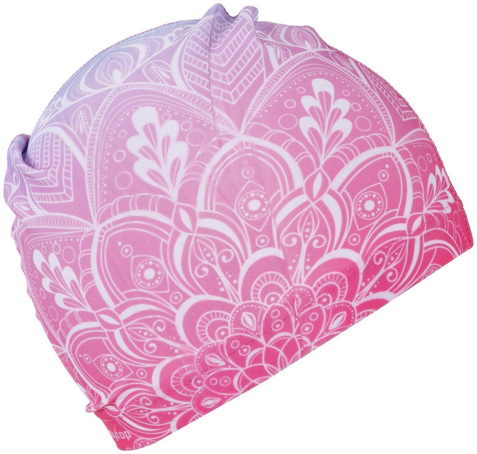 Шапочка для плавания взрослая ONLYTOP Swim, тканевая, обхват 54-60 см