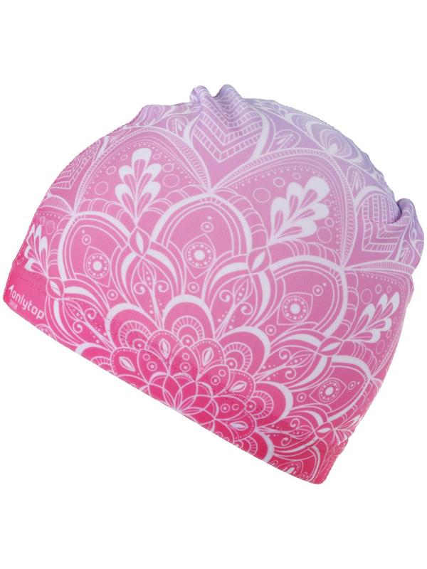 Шапочка для плавания взрослая ONLYTOP Swim, тканевая, обхват 54-60 см