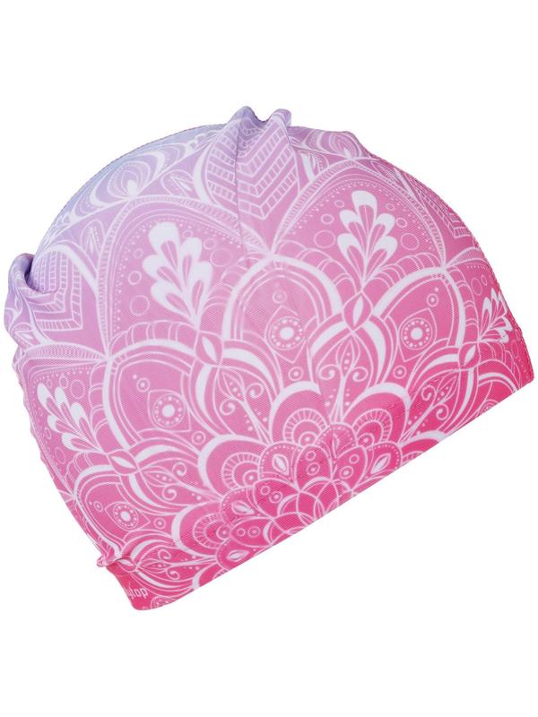 Шапочка для плавания взрослая ONLYTOP Swim, тканевая, обхват 54-60 см