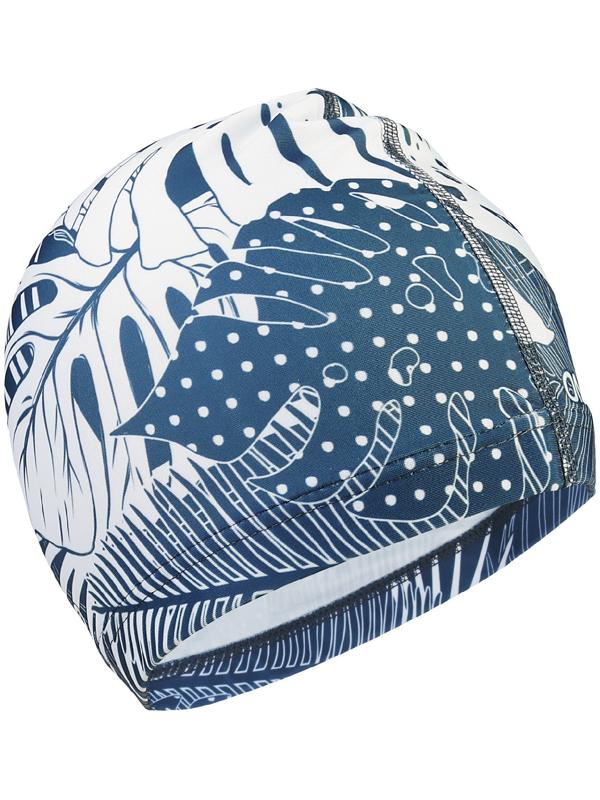 Шапочка для плавания взрослая ONLYTOP Swim «Тропики», тканевая, обхват 54-60 см