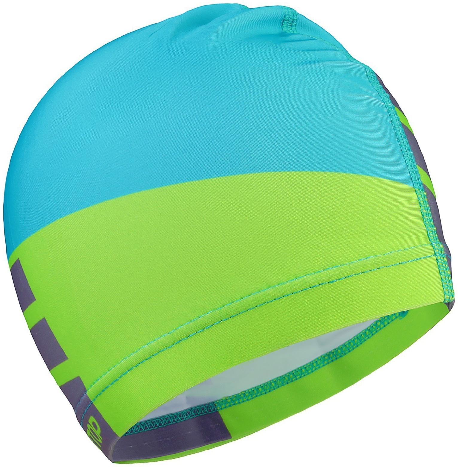 Шапочка для плавания взрослая ONLYTOP, тканевая, обхват 54-60 см