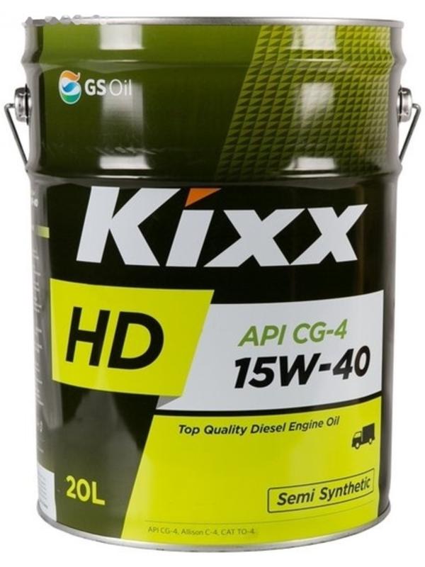 Масло моторное  Kixx HD CG-4 15W-40 Dynamic, 20 л