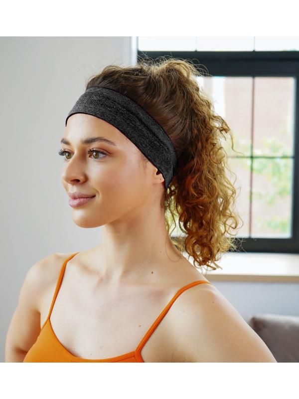 Повязка на голову ONLYTOP, цвет чёрный