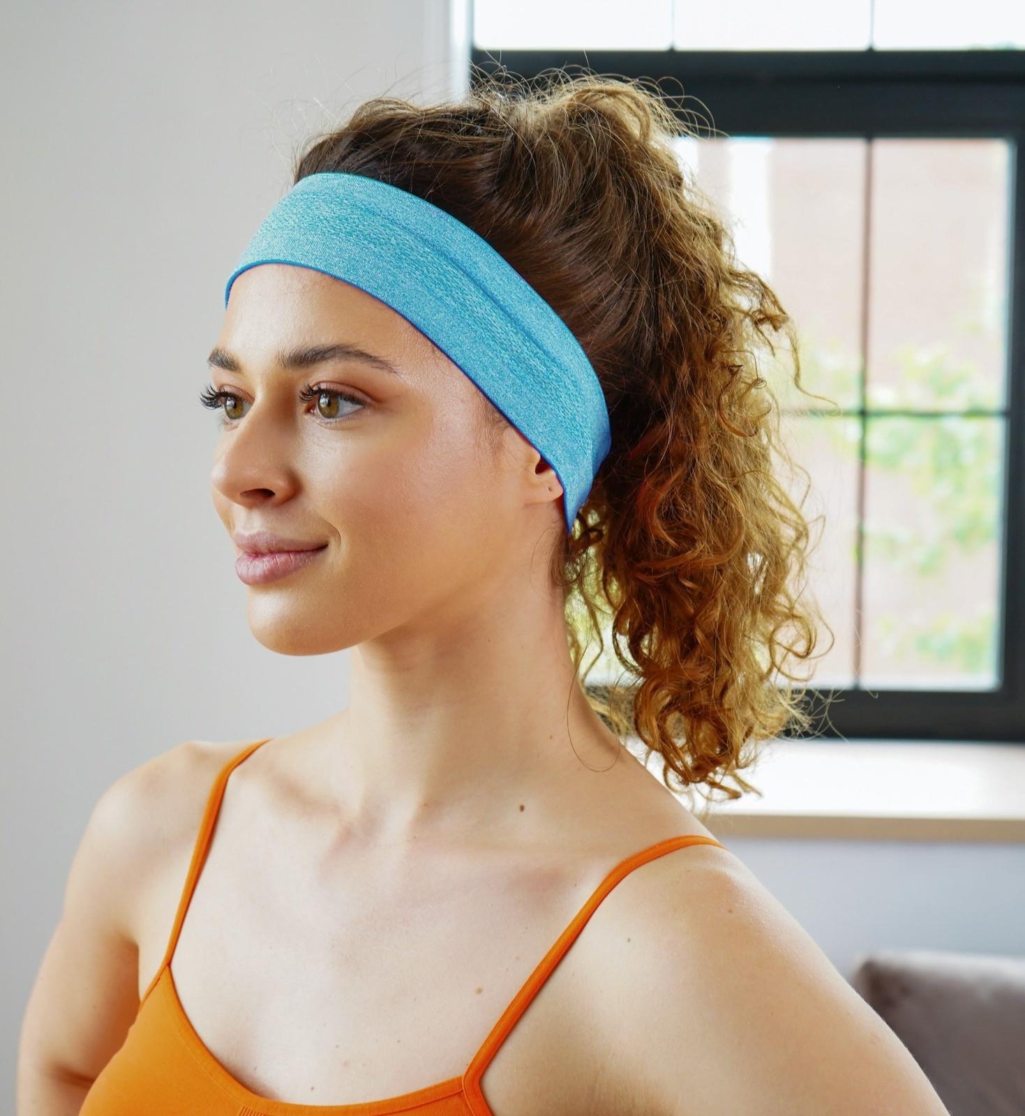 Повязка на голову ONLYTOP, цвет синий