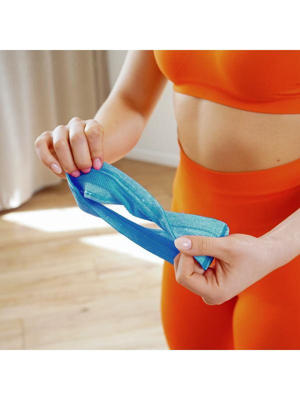 Повязка на голову ONLYTOP, цвет синий