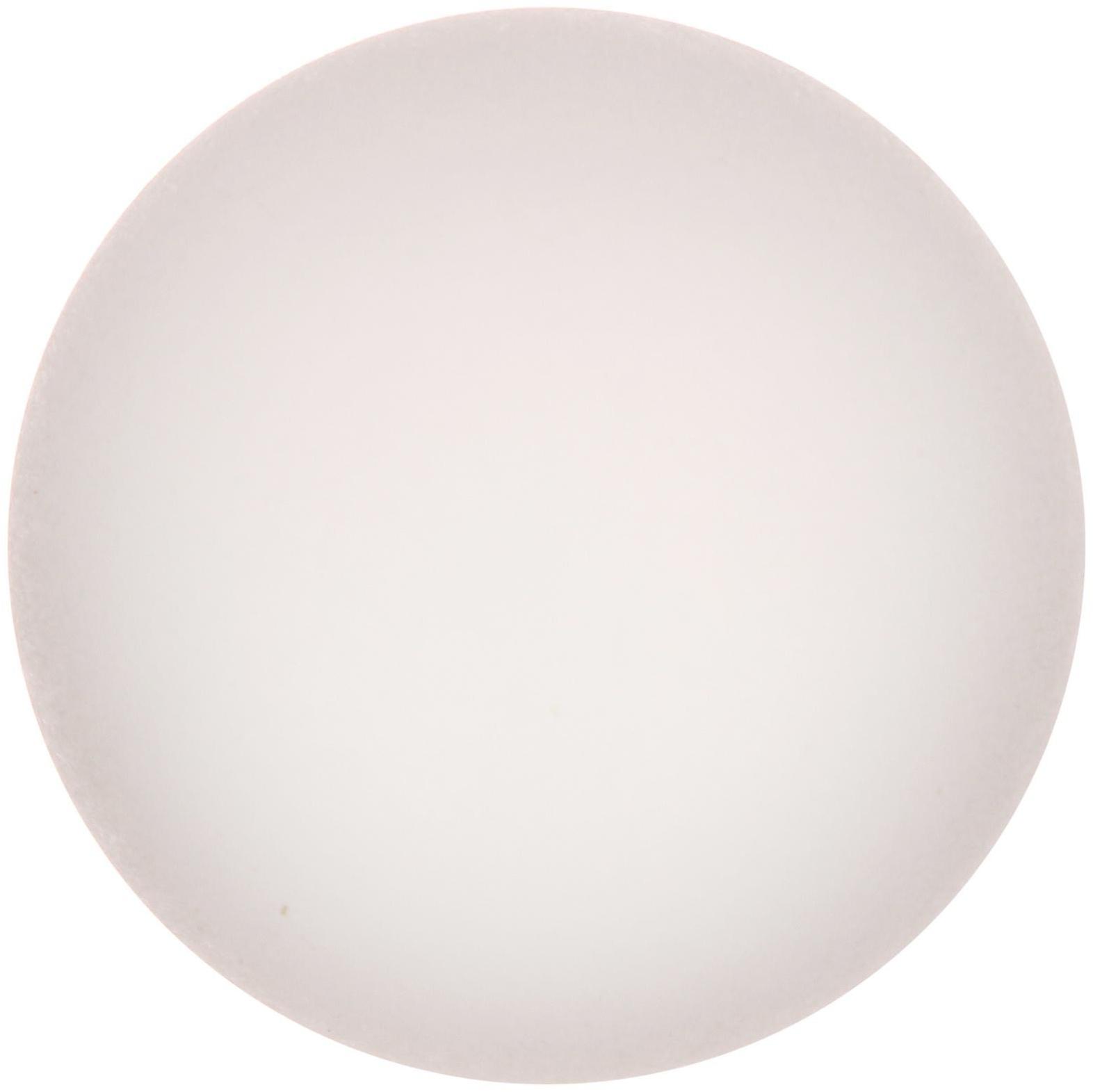 Мяч для настольного тенниса, набор 6 шт., PP, цвет белый