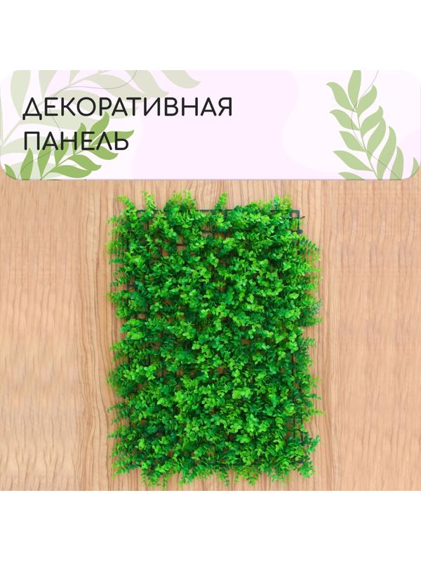 Декоративная панель, 60 × 40 см, «Высокий мох», Greengo