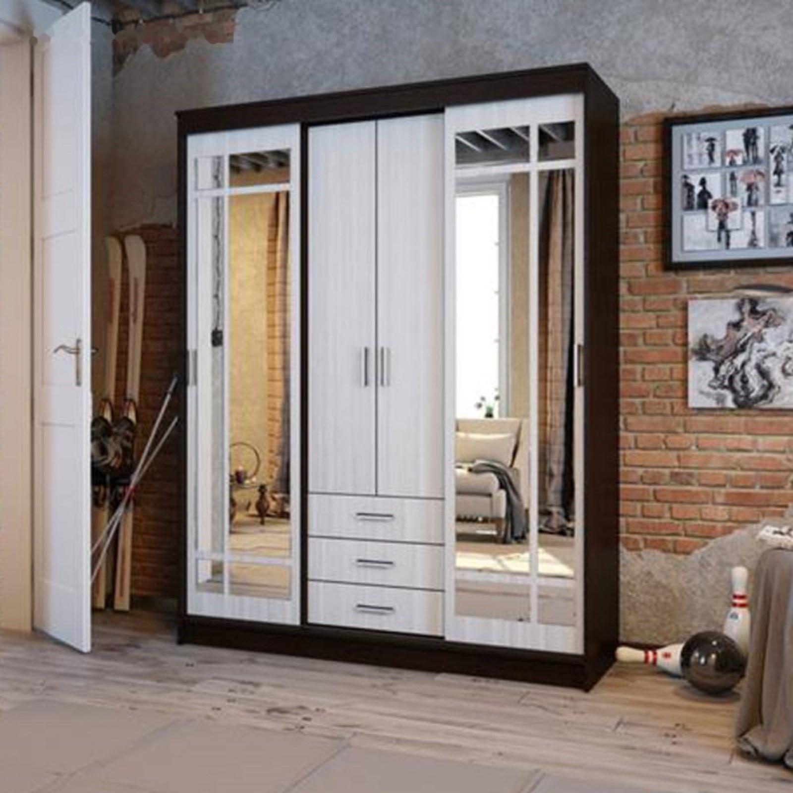 Шкаф-купе «Лорд», 1700×580×2200 мм, венге/лоредо