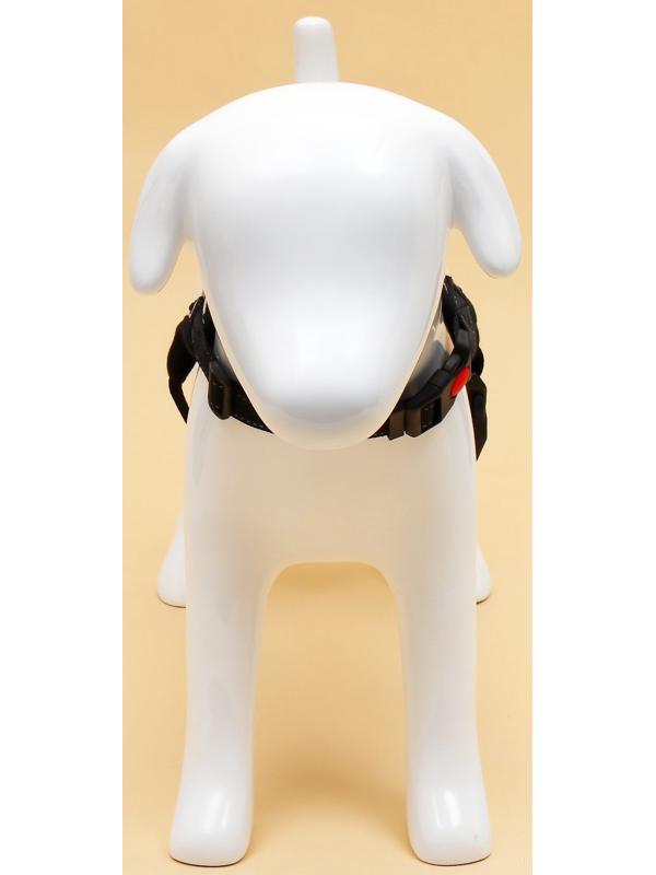 Шлейка К7 мягкая светоотражающая, размер М, ОГ 52-66 см, вес 9,5-17,5 кг, леопард