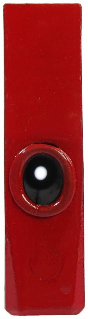 Молоток слесарный ЛОМ, квадратный боек, металлическая обрезиненная рукоятка, 800 г