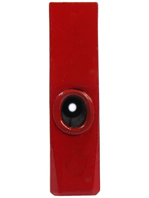 Молоток слесарный ЛОМ, квадратный боек, металлическая обрезиненная рукоятка, 800 г