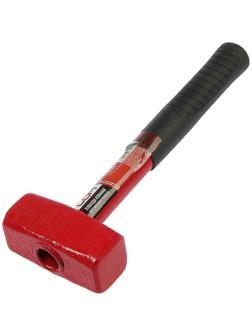 Кувалда ЛОМ, металлическая обрезиненная рукоятка, 1.25 кг