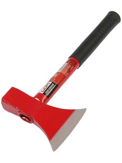 Топор столярный ЛОМ, металлическая обрезиненная рукоятка, 900 г