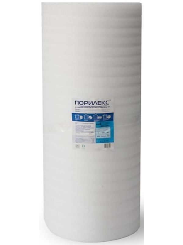 Теплоизоляция «Порилекс» НПЭ, толщина 4 мм, рулон 1.25×50 м, 62.5 кв. м