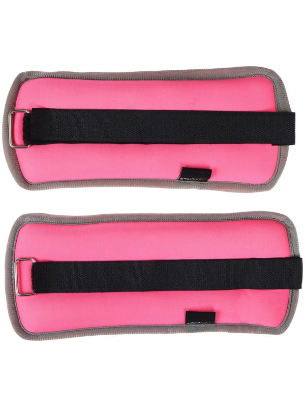 Утяжелители неопреновые ONLYTOP, 2 шт. х 0,5 кг, цвет розовый