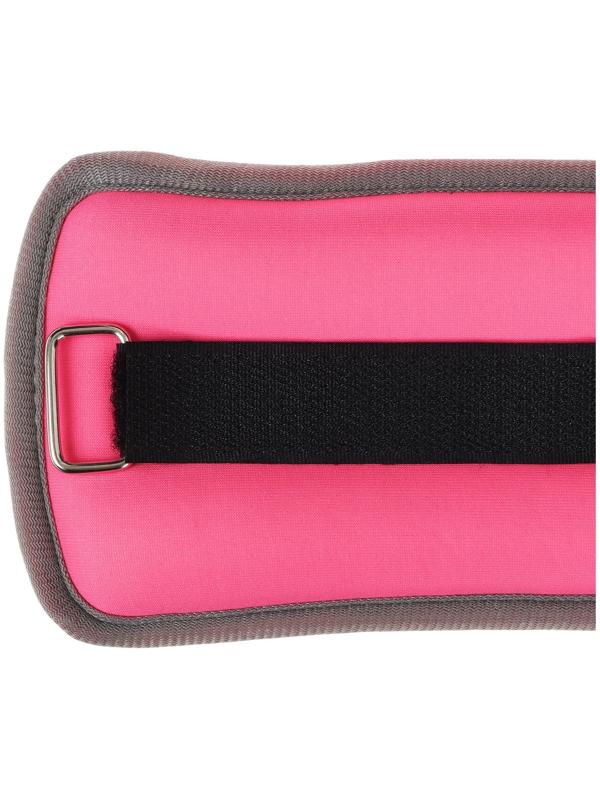 Утяжелители неопреновые ONLYTOP, 2 шт. х 0,5 кг, цвет розовый