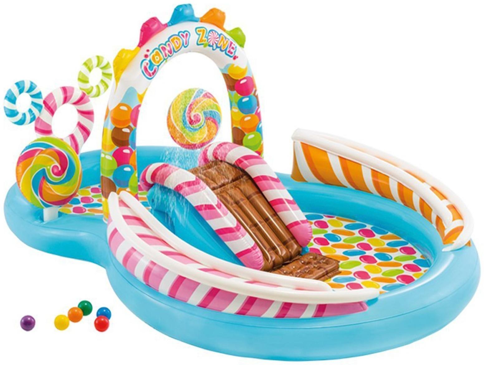 Игровой центр «Конфетная зона», 295 х 191 х 130 см, от 2 лет, 57149NP INTEX