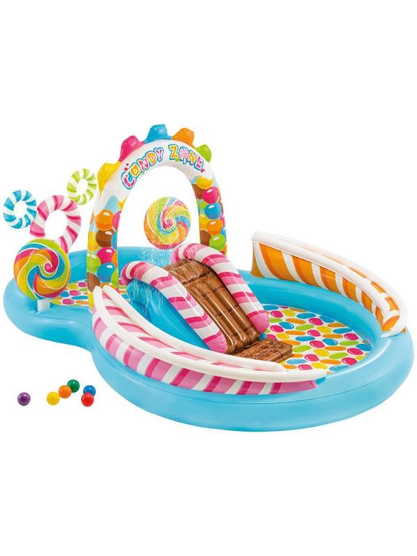 Игровой центр «Конфетная зона», 295 х 191 х 130 см, от 2 лет, 57149NP INTEX