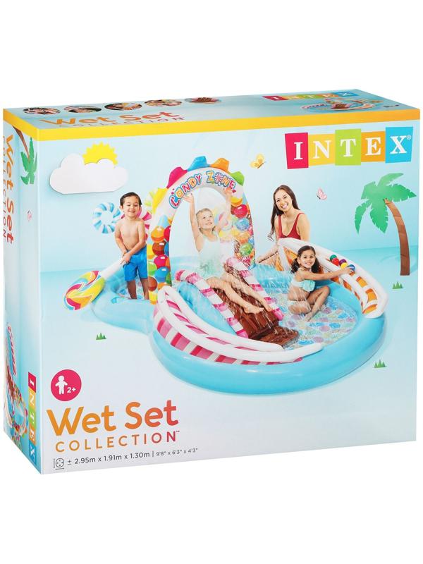 Игровой центр «Конфетная зона», 295 х 191 х 130 см, от 2 лет, 57149NP INTEX