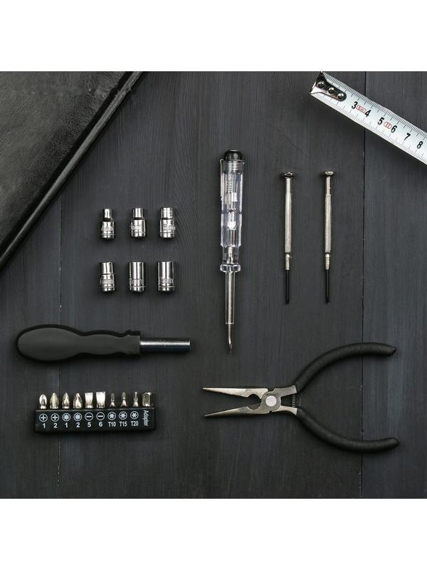 Набор инструментов в канистре «Правильного мужика», 21 в 1