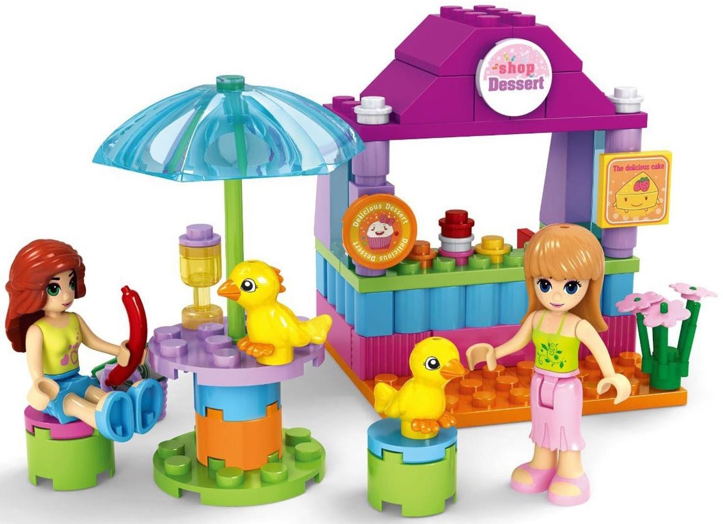 Уценка (в пакете) Конструктор «Мини-кафе», 84 детали