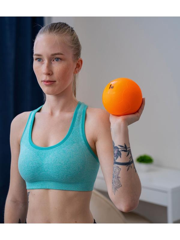 Медицинбол ONLYTOP, 1 кг