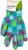 Перчатки нейлоновые, с нитриловым полуобливом, размер 9, цвет МИКС, Greengo