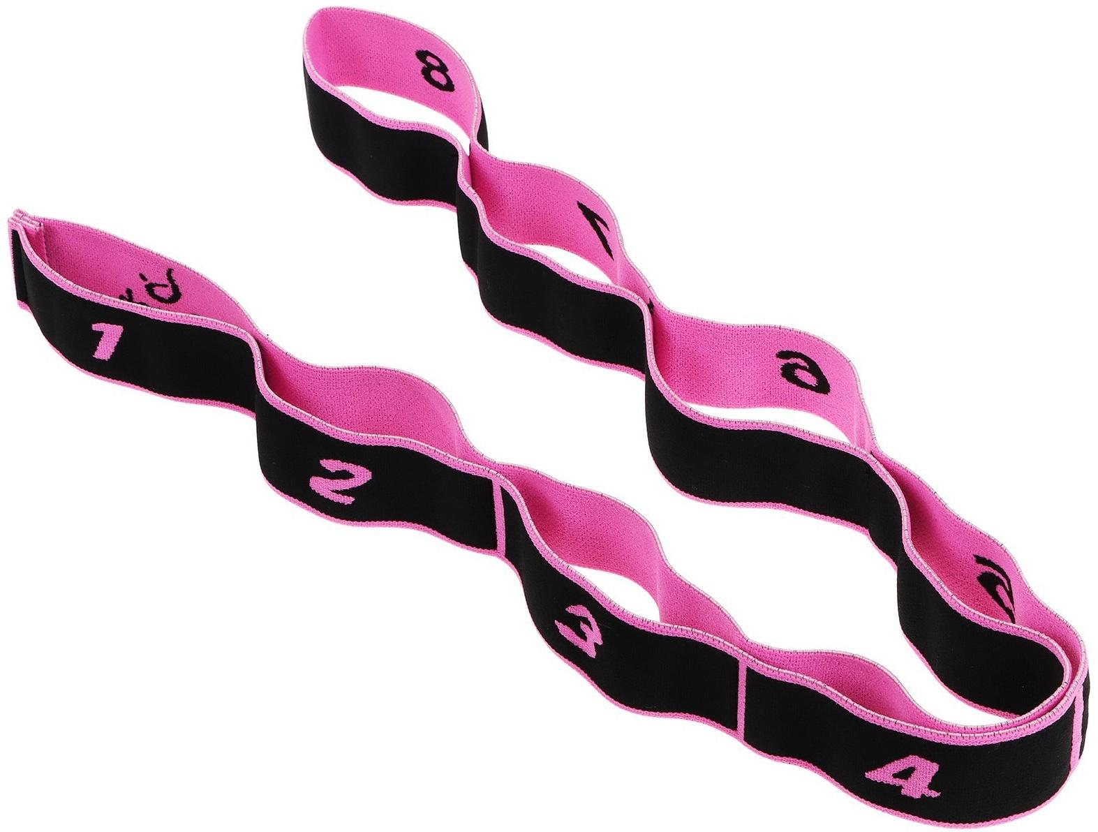 Эспандер-лента эластичная с захватами, 90 х 4 см, MEDIUM, цвет розовый