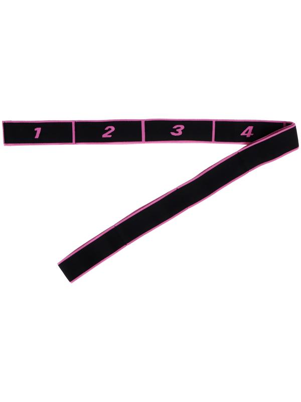 Эспандер-лента эластичная с захватами, 90 х 4 см, MEDIUM, цвет розовый
